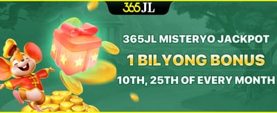 Mystery Monthly Jackpot Draw promotion banner